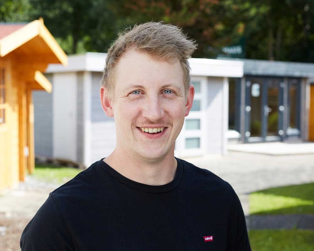 Daniel Kemper, Mitarbeiter im Vertriebsinnendienst bei Finnhaus Wolff
